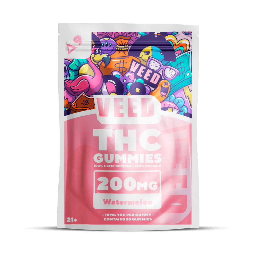 Veed 10mg THC Gummy UK- 20 count - 200mg THC